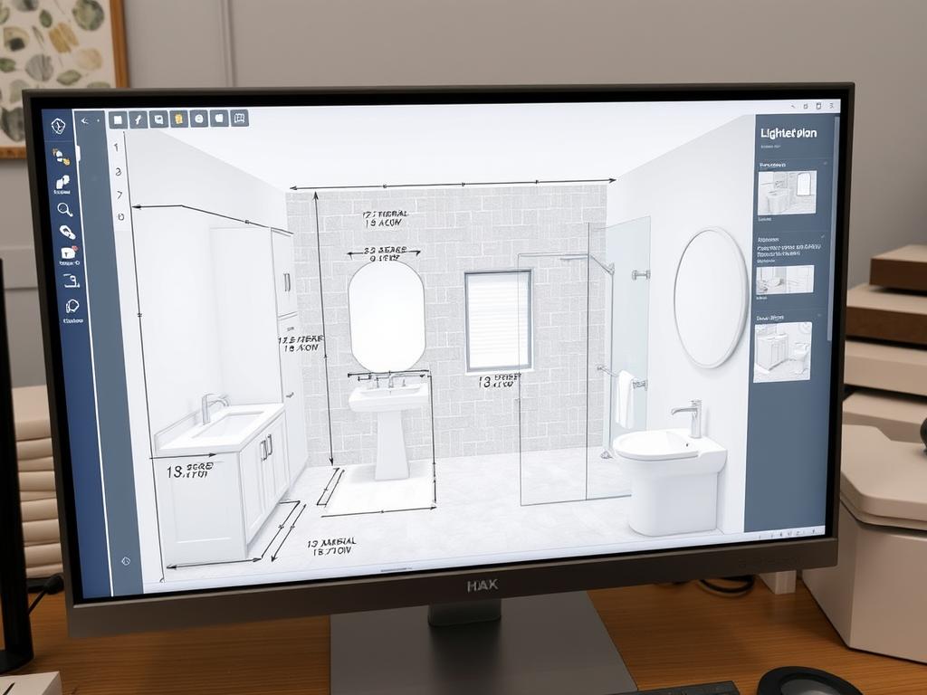 Detailed 3D design rendering for Sydney bathroom renovation project Detailed 3D design rendering for Sydney bathroom renovation project