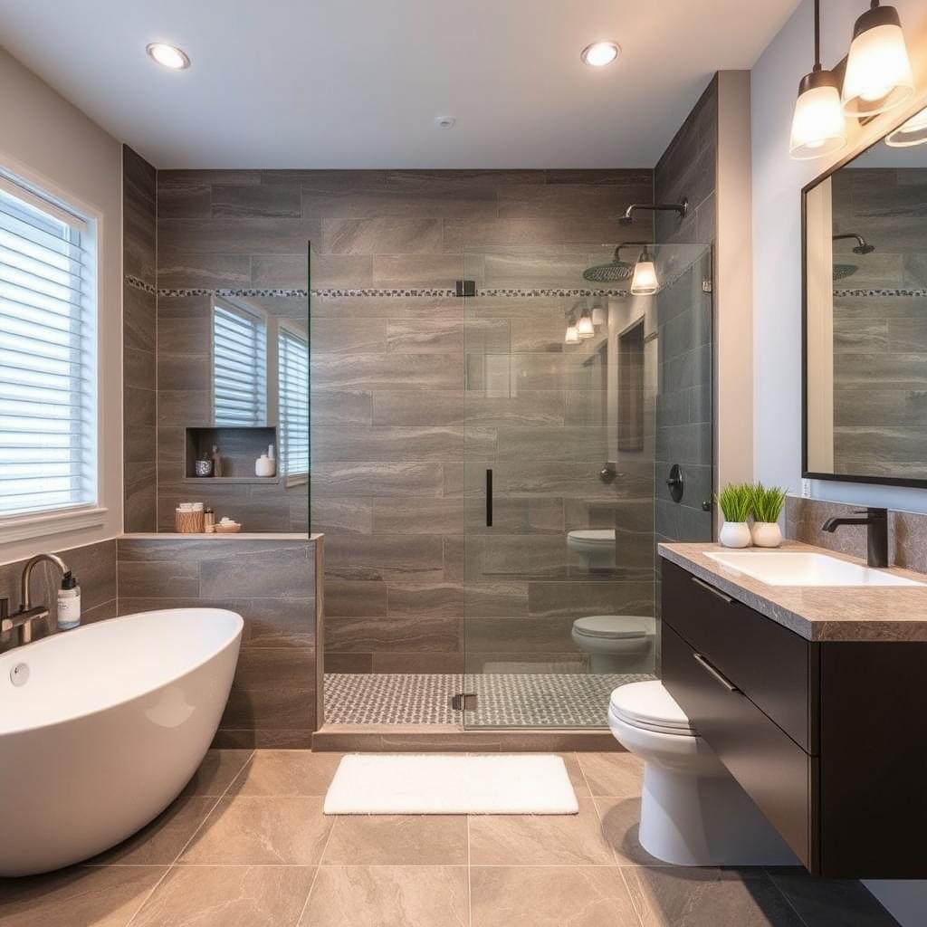 Quality materials used in ANE Constructions bathroom renovations Quality materials used in ANE Constructions bathroom renovations